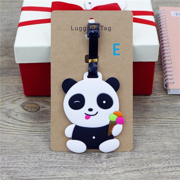 Kawaii Panda Luggage Tag - Picture 9 of 10